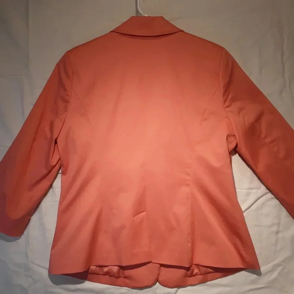 Women's  Peach/Salmon Blazer Jacket by Reitman's Size 12 - Picture 4 of 11